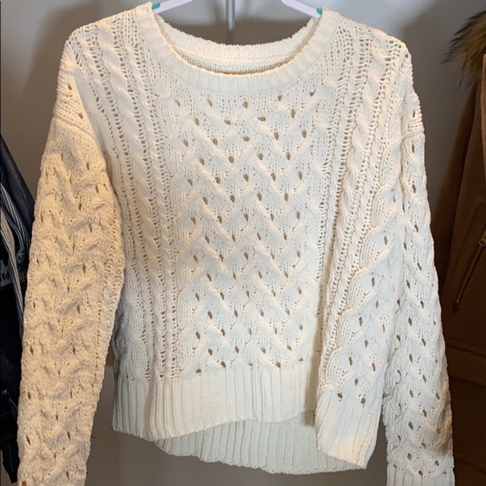 White sweater